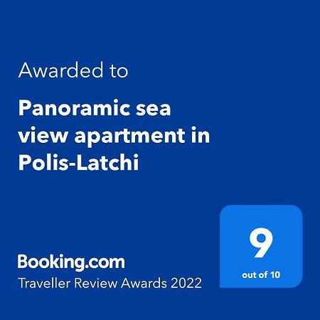 Panoramic Sea View Apartment In Polis-Latchi Ngoại thất bức ảnh