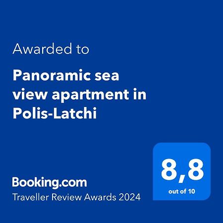Panoramic Sea View Apartment In Polis-Latchi Ngoại thất bức ảnh