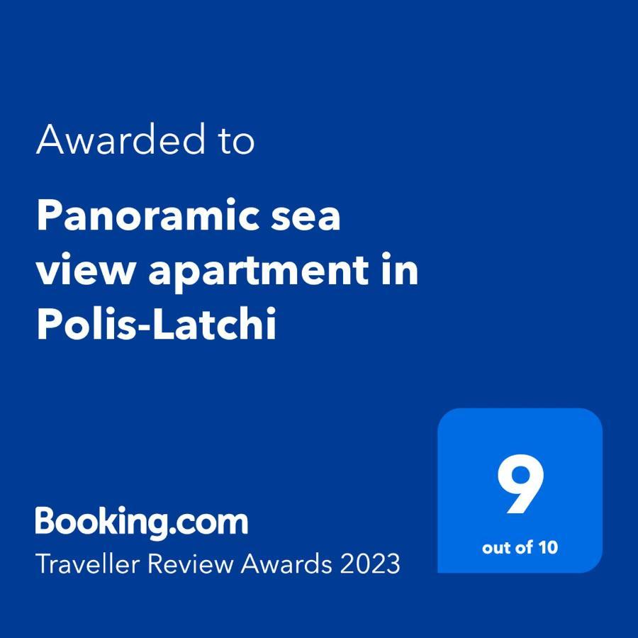 Panoramic Sea View Apartment In Polis-Latchi Ngoại thất bức ảnh