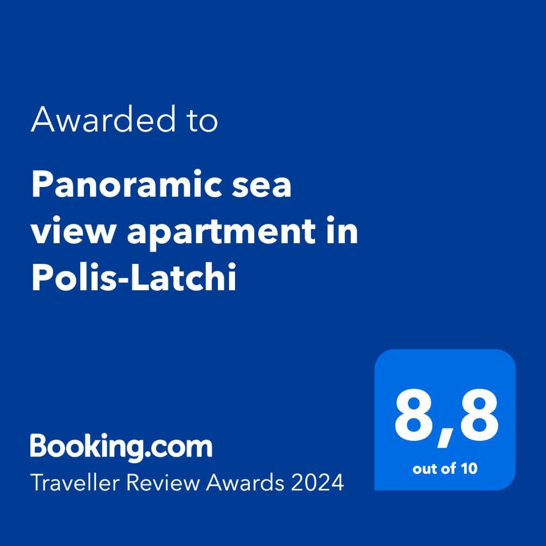 Panoramic Sea View Apartment In Polis-Latchi Ngoại thất bức ảnh